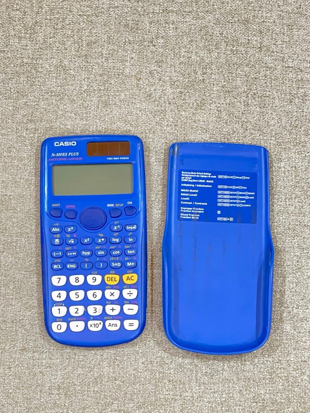 Casio fx-300ES PLUS Scientific Calculator, Blue